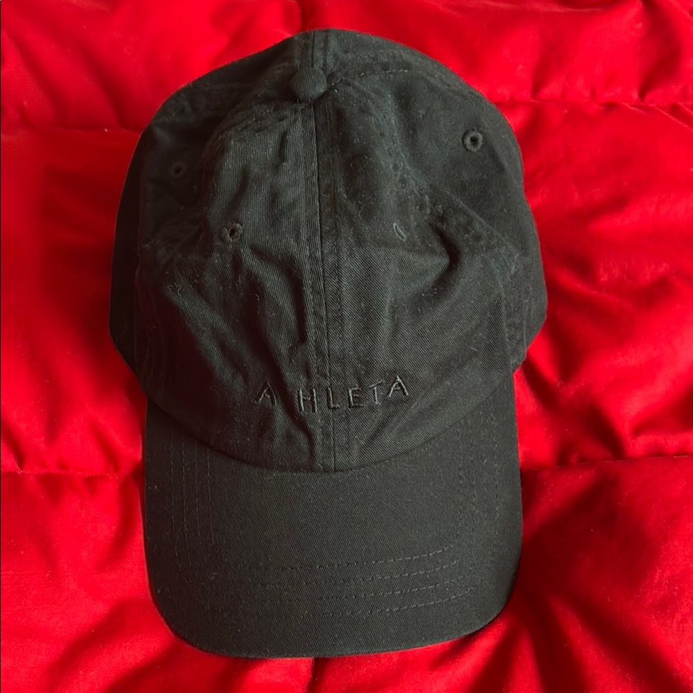 NWOT Athleta 100% Cotton Black Cap